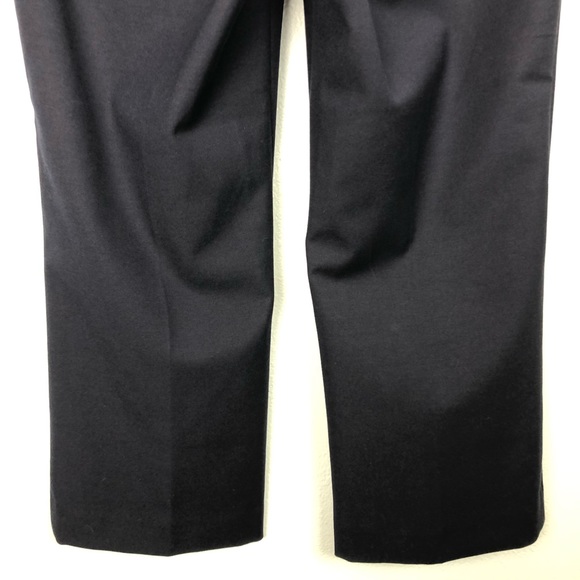 Talbots 10” Rise 8P Blue Capri Dress Trouser Pants - Picture 8 of 12